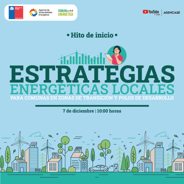 AgenciaSE y Ministerio de Energía invitan a participar en el hito de